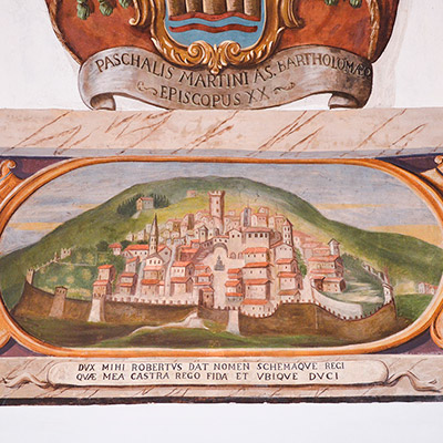 affresco palazzo vescovile