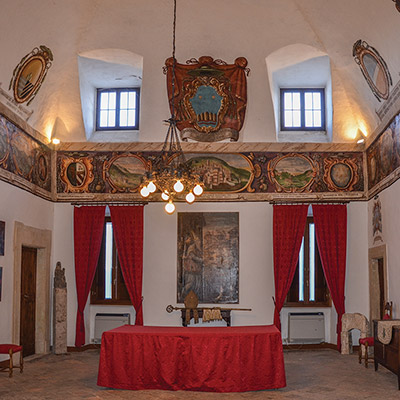 palazzo vescovile interno